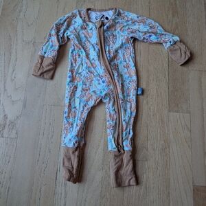 Cozco Lion King Print Bamboo Pajamas Size 0-3 Months